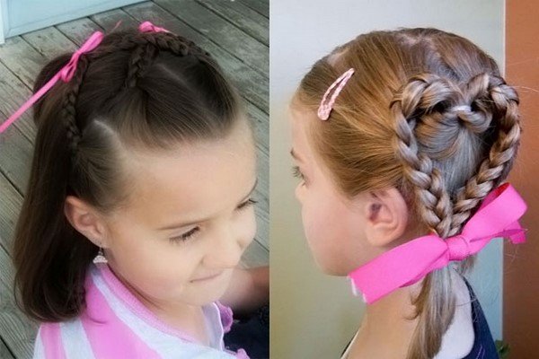Прически для девочек 2026: идеи причесок в садик и школу