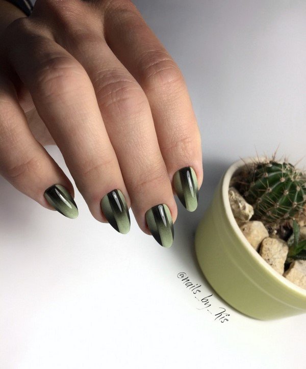 Маникюр на миндалевидные ногти 2026 — новинки