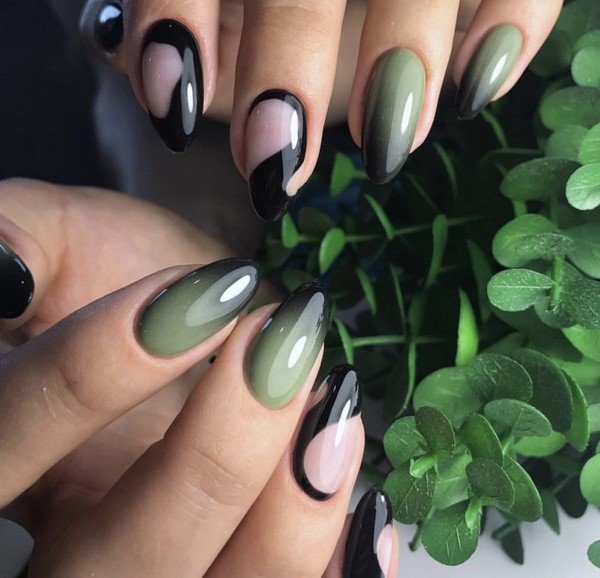 Маникюр на миндалевидные ногти 2026 — новинки