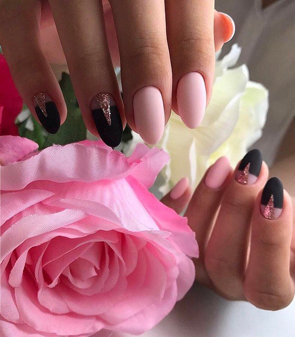 Маникюр на миндалевидные ногти 2026 — новинки