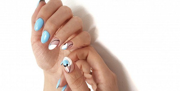 Маникюр на миндалевидные ногти 2026 — новинки