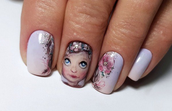 Тренд маникюра 2026 «eye see you» — ФОТО