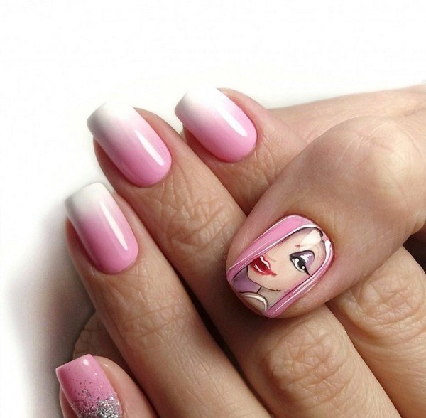 Тренд маникюра 2026 «eye see you» — ФОТО