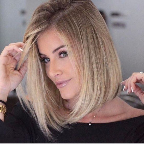 Новинки стрижек на средние волосы 2026: фото-примеры