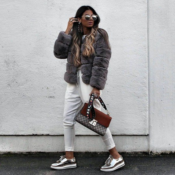 Уличная мода street style осень-зима 2026-2027 — фото-идеи образов