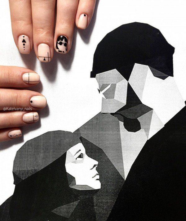 Модный дизайн ногтей 2026: трендовые техники на фото