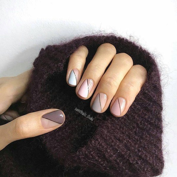 Тренды маникюра на очень короткие ногти 2026: модные новинки