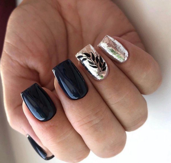 Модный маникюр с блестками 2026: трендовый дизайн на фото