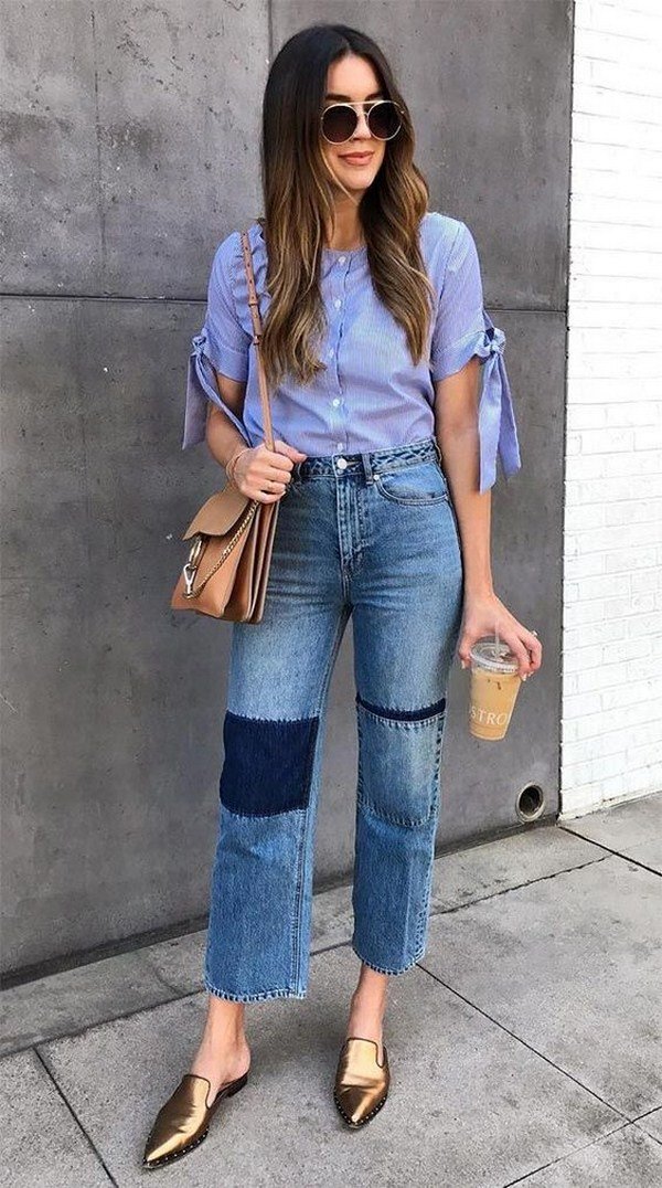 Модные новинки джинсов весна-лето 2026 – топовые луки на весну и лето