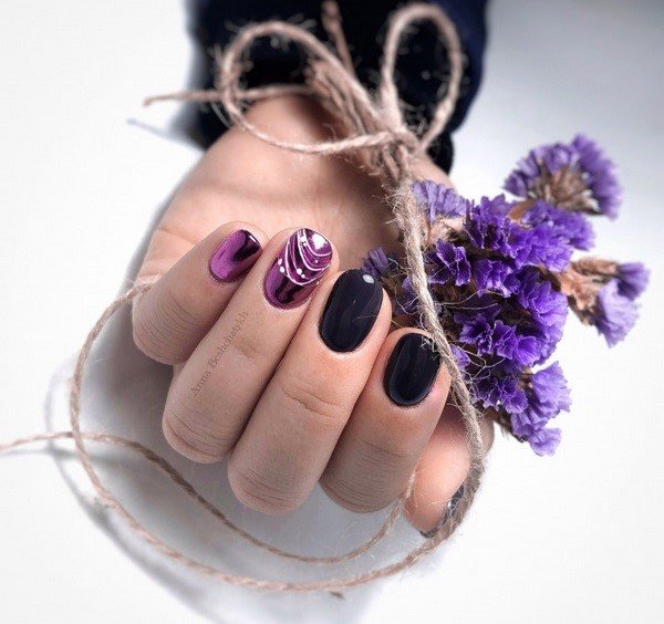 Модный маникюр с втиркой 2026 – новинки и тренды