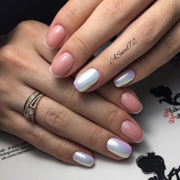 Модный маникюр с втиркой 2026 – новинки и тренды