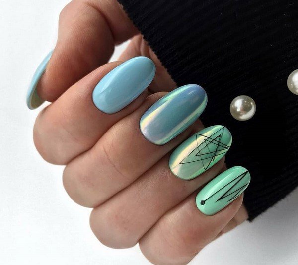 Модный маникюр с втиркой 2026 – новинки и тренды