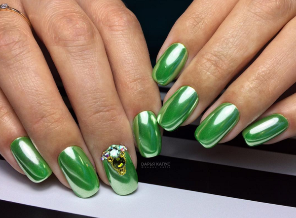 Модный маникюр с втиркой 2026 – новинки и тренды