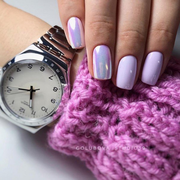 Модный маникюр с втиркой 2026 – новинки и тренды