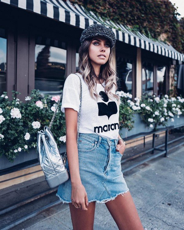 Модные джинсовые юбки 2026 – фото-идеи луков на любой вкус