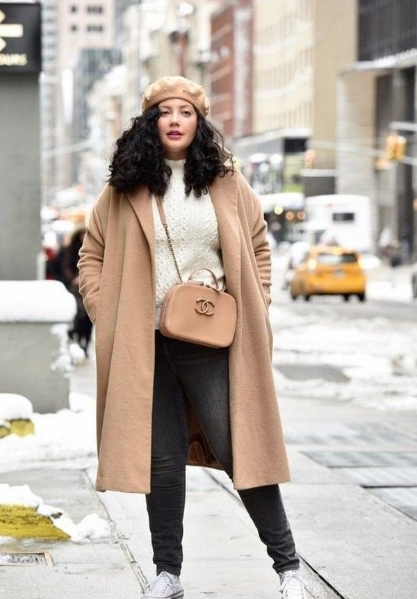 Образы для полных девушек на осень-зиму 2026-2027: фото-подсказки