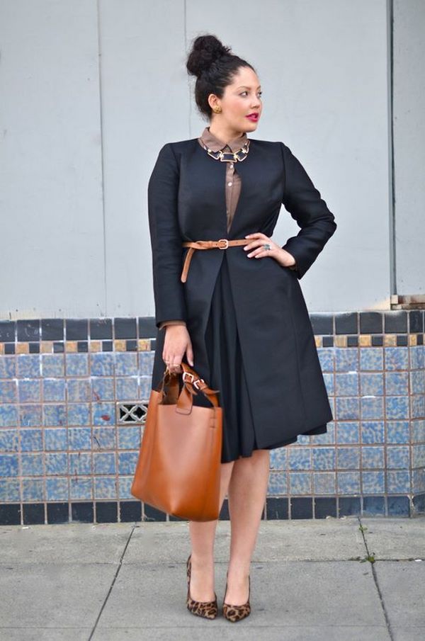 Образы для полных девушек на осень-зиму 2026-2027: фото-подсказки