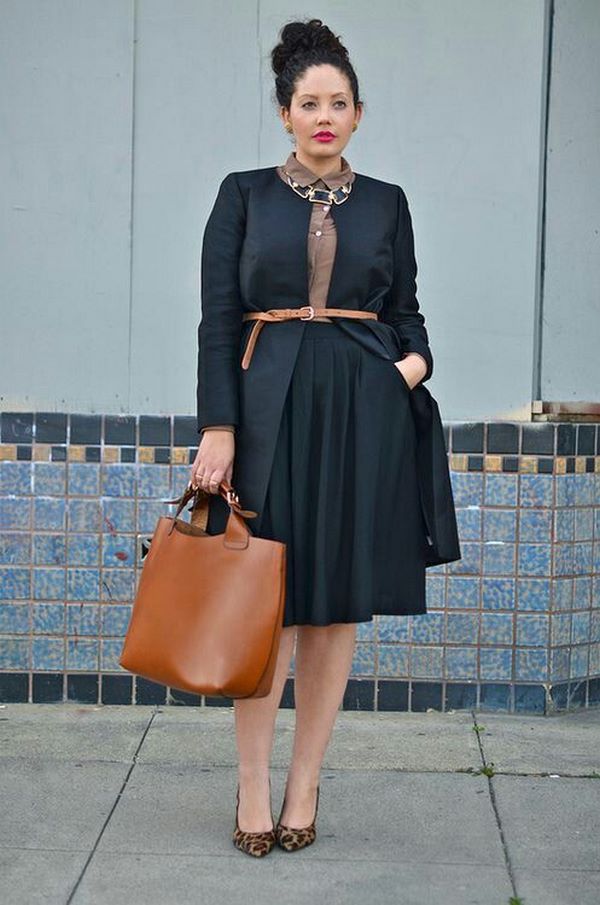 Образы для полных девушек на осень-зиму 2026-2027: фото-подсказки