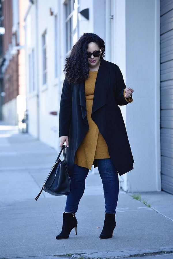 Образы для полных девушек на осень-зиму 2026-2027: фото-подсказки