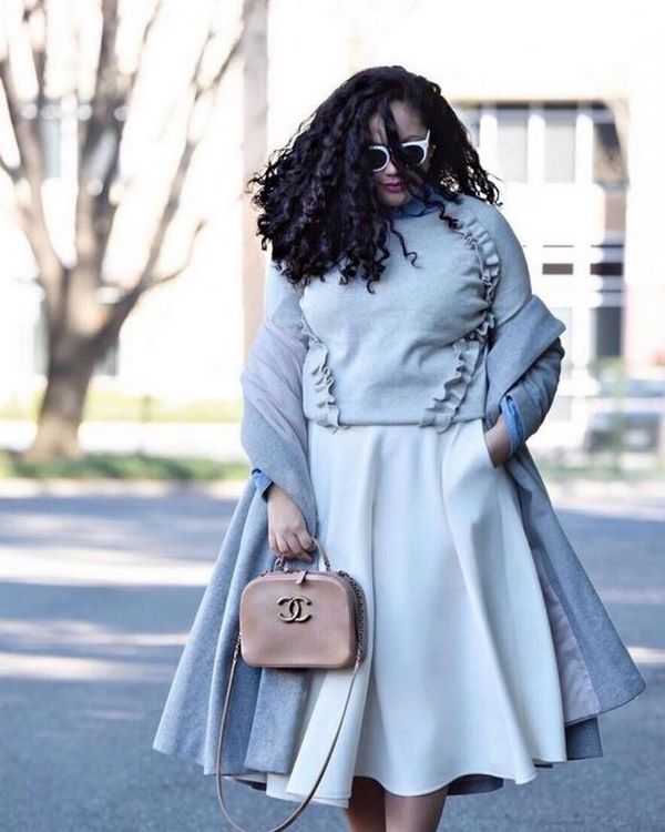 Образы для полных девушек на осень-зиму 2026-2027: фото-подсказки