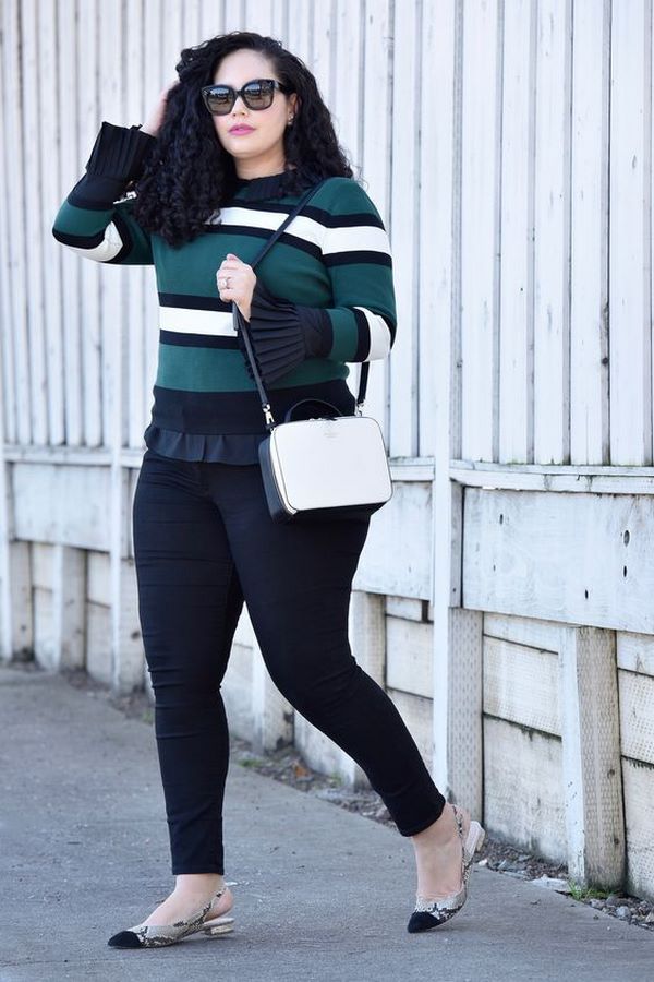 Образы для полных девушек на осень-зиму 2026-2027: фото-подсказки