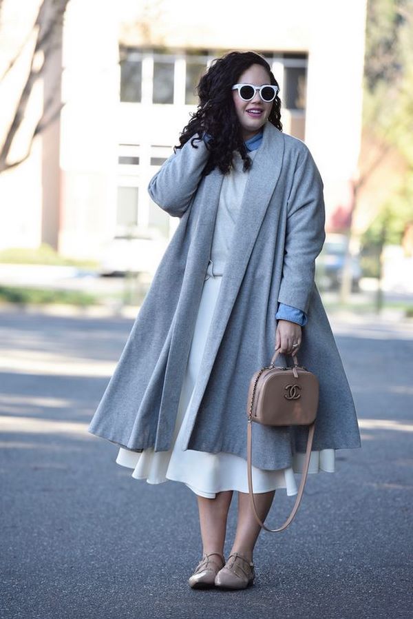 Образы для полных девушек на осень-зиму 2026-2027: фото-подсказки