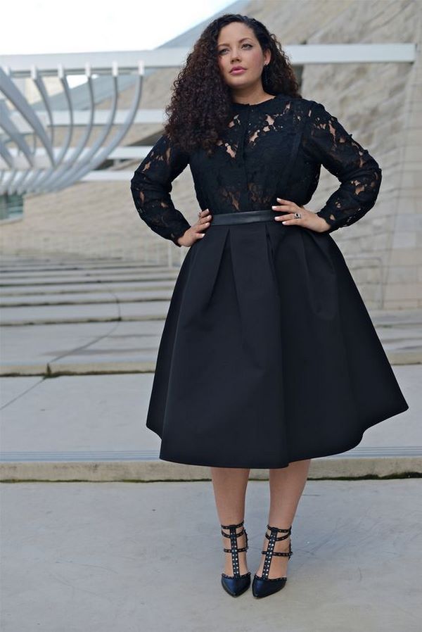 Образы для полных девушек на осень-зиму 2026-2027: фото-подсказки