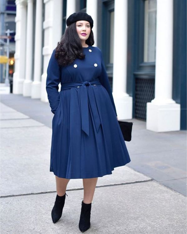 Образы для полных девушек на осень-зиму 2026-2027: фото-подсказки