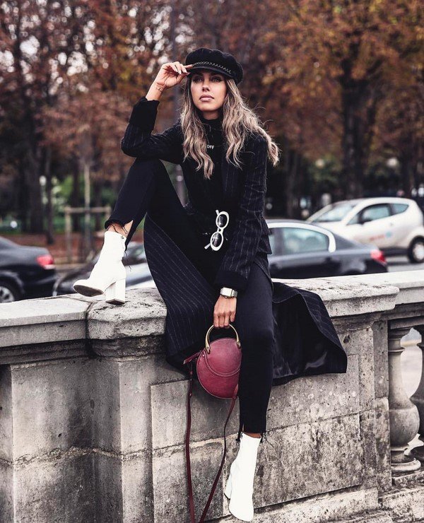 Total black look 2026 в разных стилях: лучшие образы в черном цвете