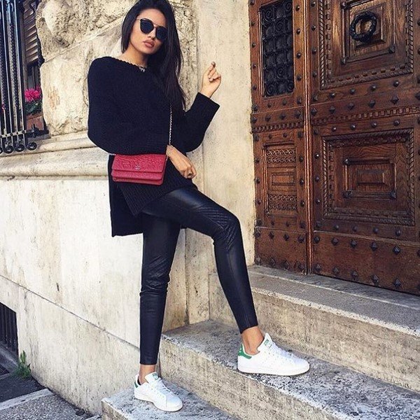 Total black look 2026 в разных стилях: лучшие образы в черном цвете