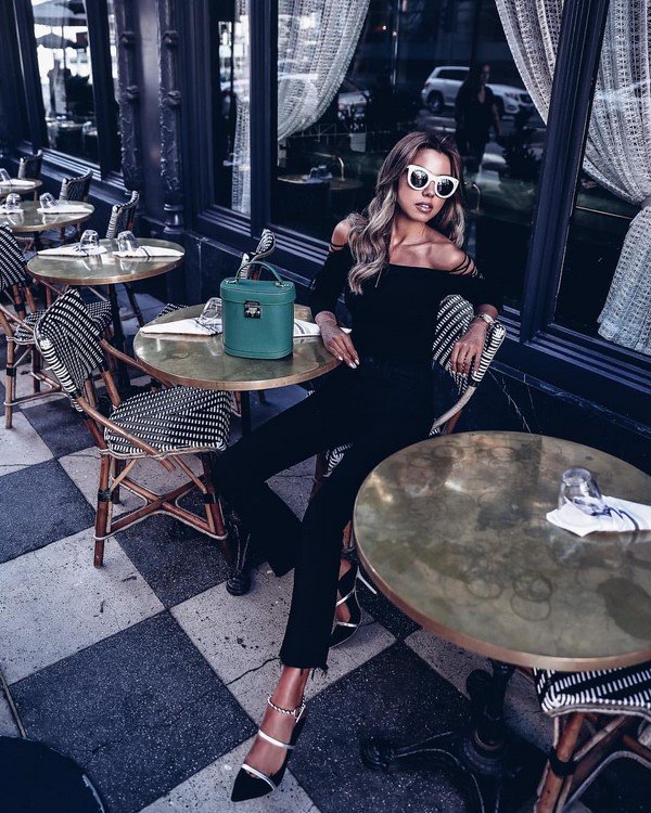 Total black look 2026 в разных стилях: лучшие образы в черном цвете