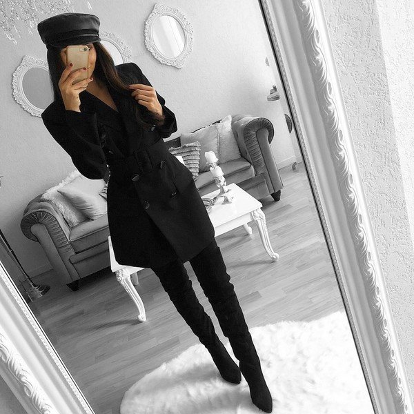 Total black look 2026 в разных стилях: лучшие образы в черном цвете