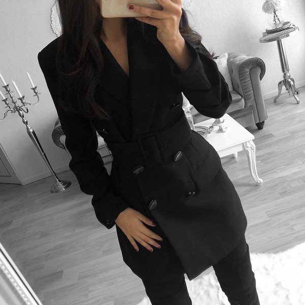 Total black look 2026 в разных стилях: лучшие образы в черном цвете