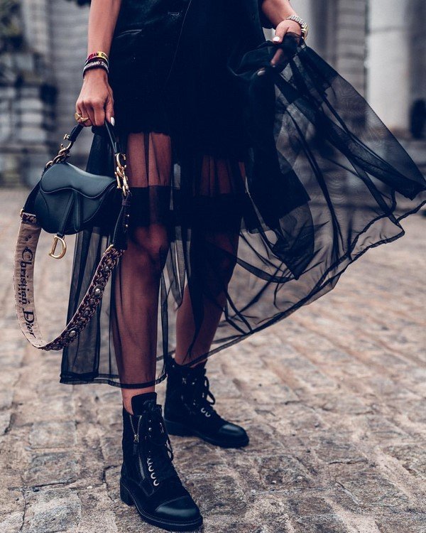 Total black look 2026 в разных стилях: лучшие образы в черном цвете