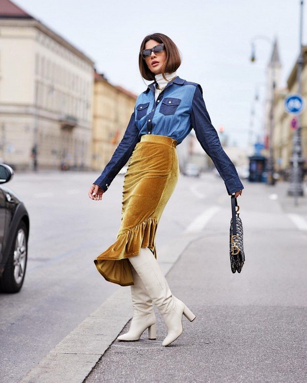 Прелестные образы с юбками 2026: новые модели и последние тренды юбок