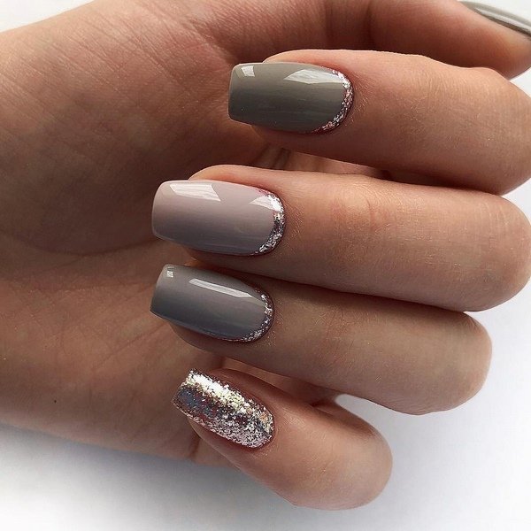 Пленительный лунный маникюр 2026: маникюр с лунками