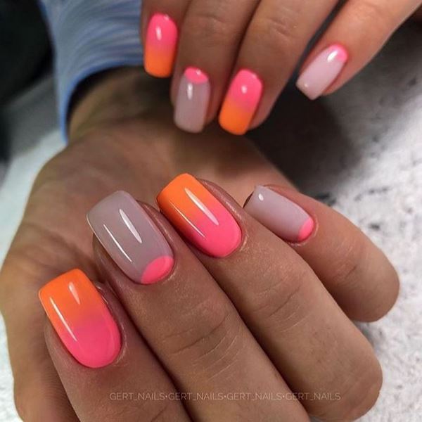 Пленительный лунный маникюр 2026: маникюр с лунками