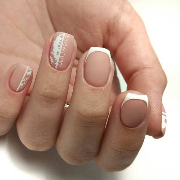 Новинки французского маникюра 2026 – идеи френча на фото