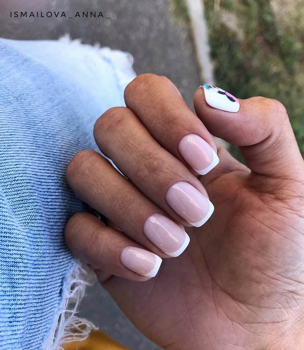 Новинки французского маникюра 2026 – идеи френча на фото