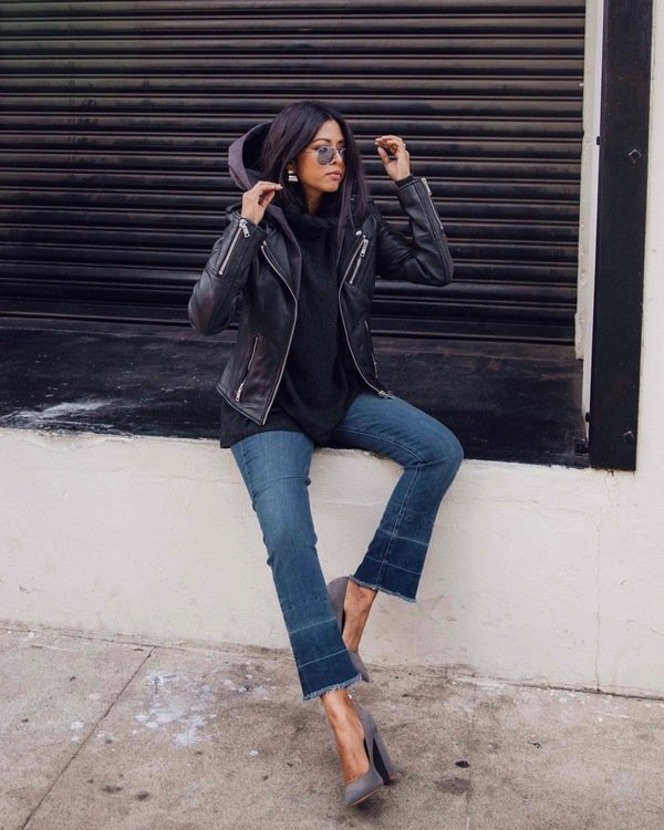 Тренды на женские кожаные куртки 2026: фото-новинки