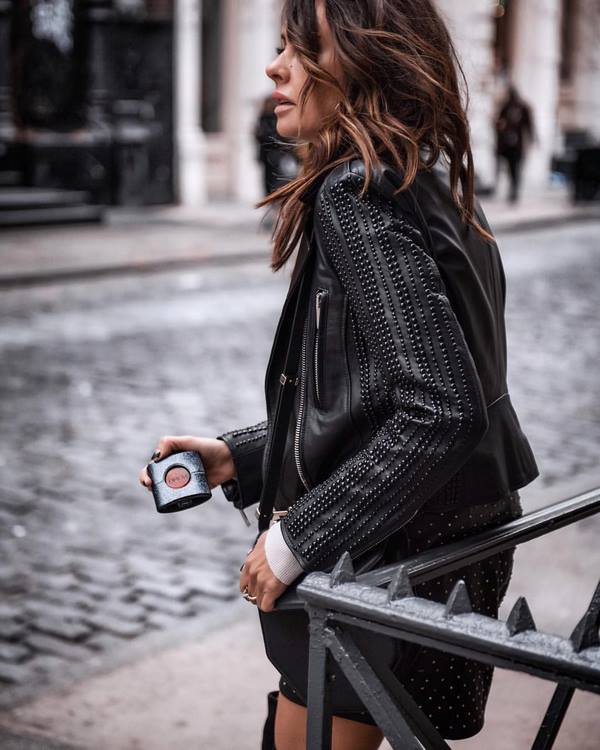 Тренды на женские кожаные куртки 2026: фото-новинки