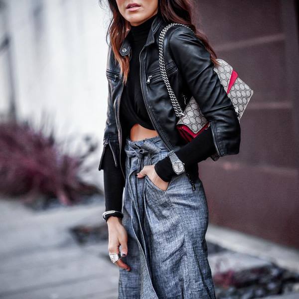 Тренды на женские кожаные куртки 2026: фото-новинки