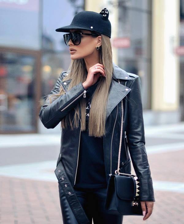 Тренды на женские кожаные куртки 2026: фото-новинки
