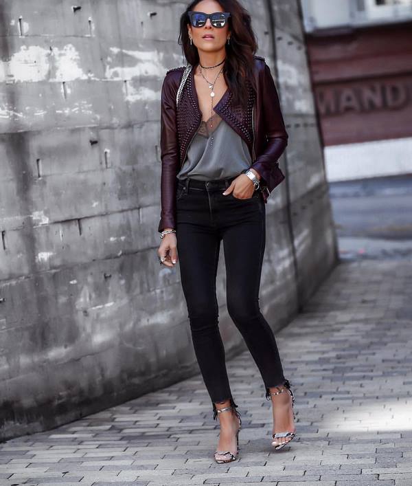 Тренды на женские кожаные куртки 2026: фото-новинки