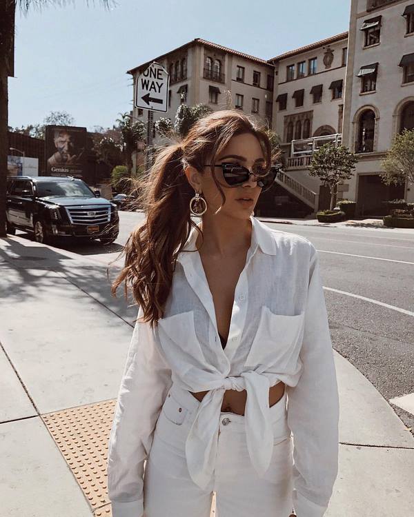 Стильные белые рубашки и блузки 2026 – новые модели и фасоны