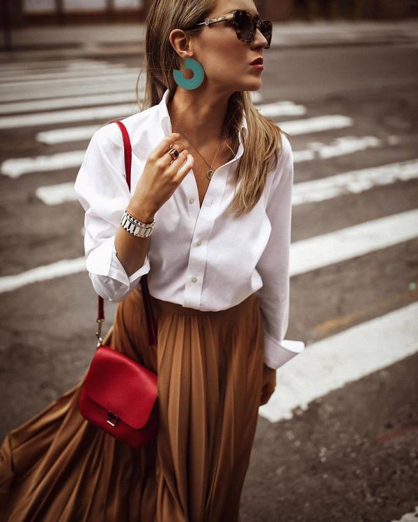 Стильные белые рубашки и блузки 2026 – новые модели и фасоны