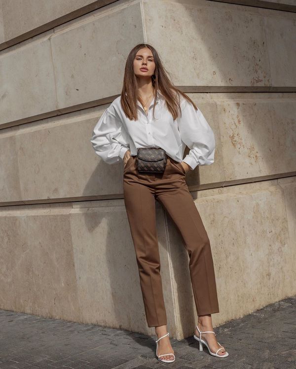 Стильные белые рубашки и блузки 2026 – новые модели и фасоны