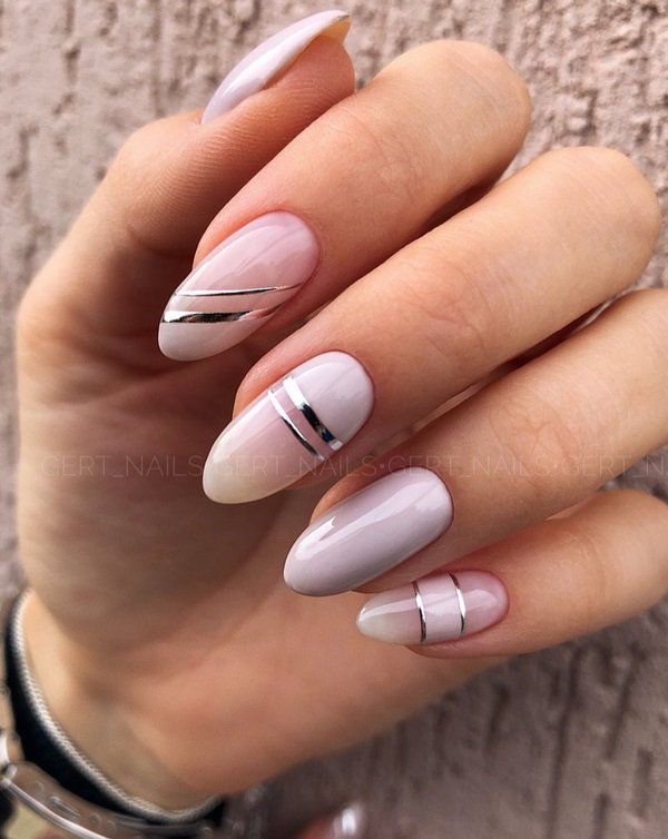 Чарующий маникюр с фольгой 2026 – модные новинки и стили