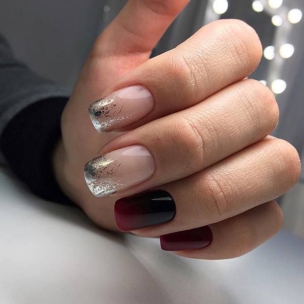 Чарующий маникюр с фольгой 2026 – модные новинки и стили