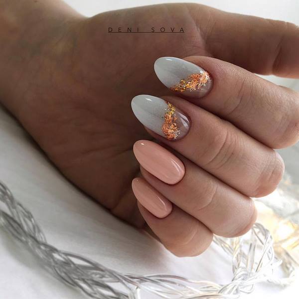 Чарующий маникюр с фольгой 2026 – модные новинки и стили